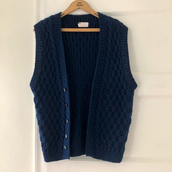 Sweaters Hand Knit Sweater Vest Poshmark